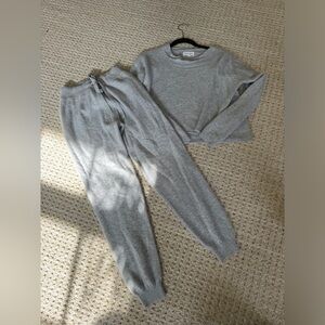 Bella Dahl cashmere sweaterer set